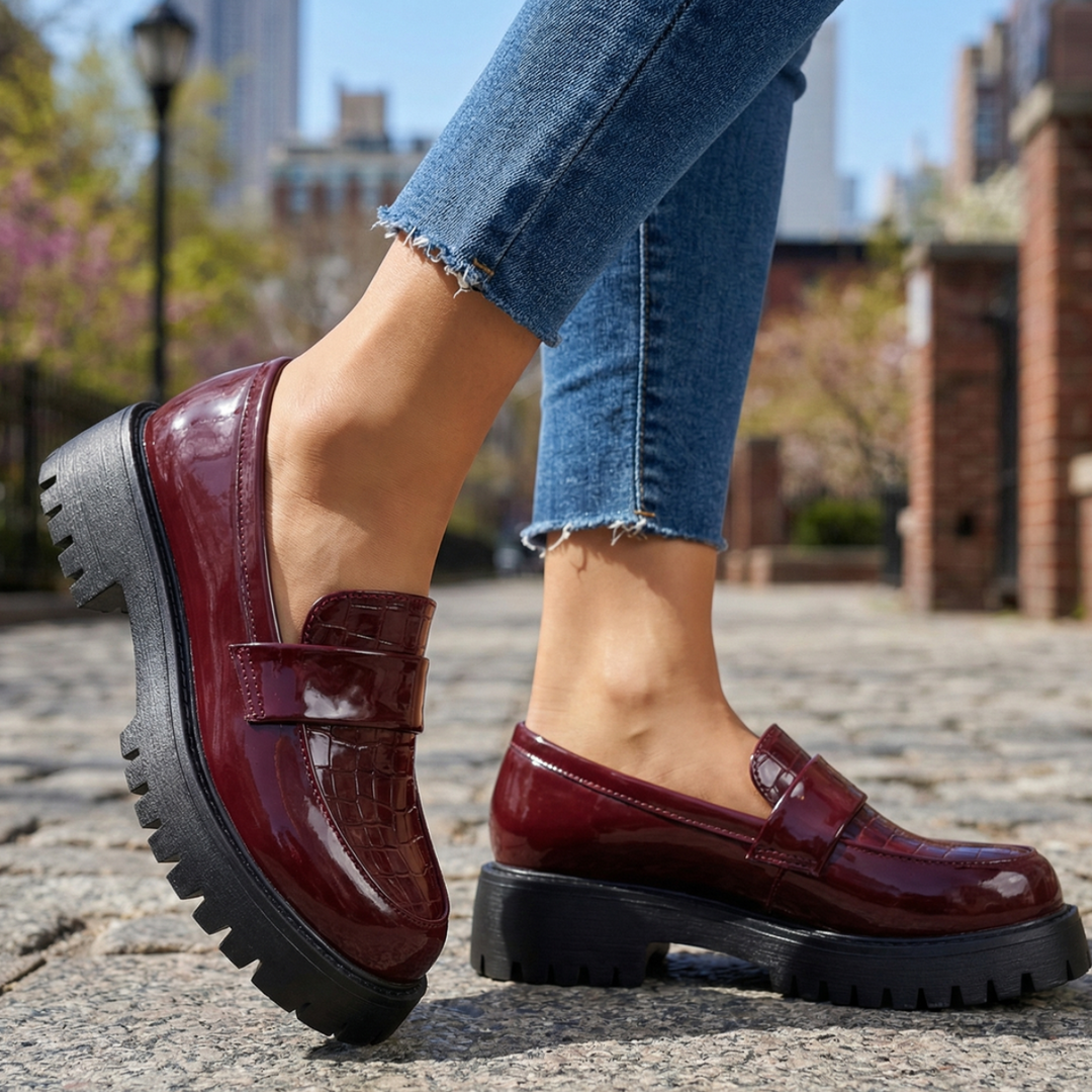 Avery Platform Loafers