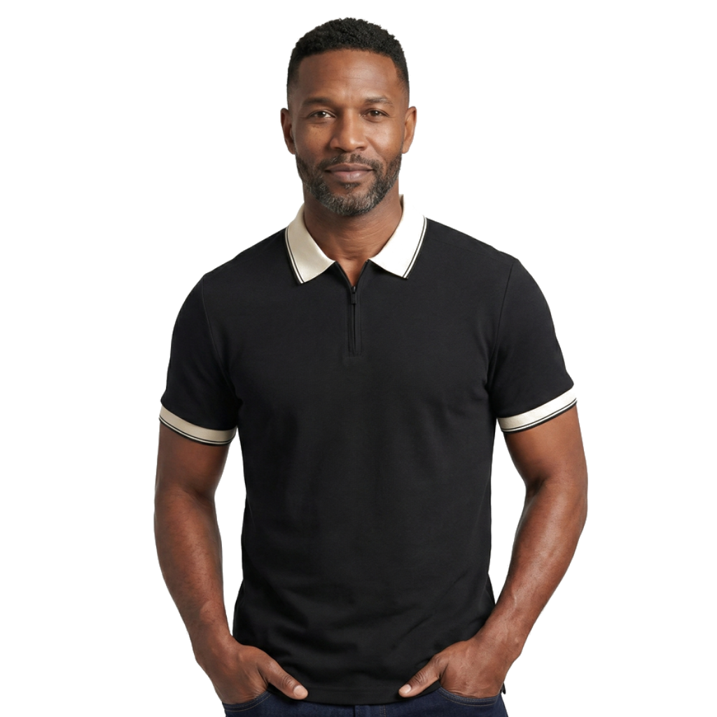 Kaeron Zip Polo
