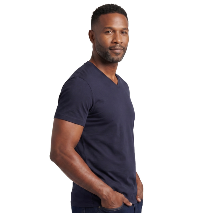 Julian Cotton V-Neck Tee