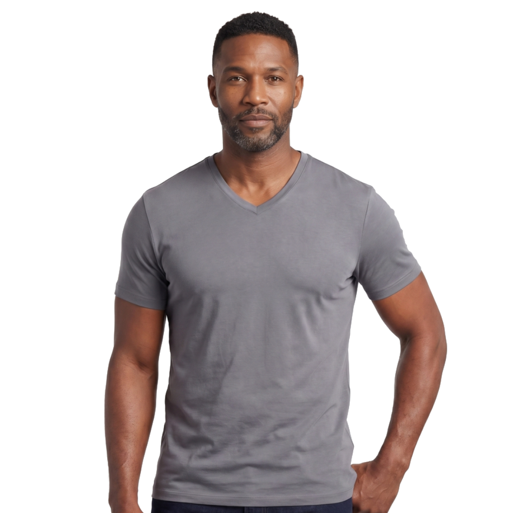 Julian Cotton V-Neck Tee