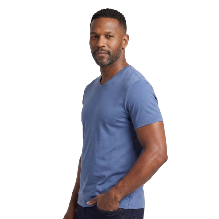 Julian Cotton V-Neck Tee