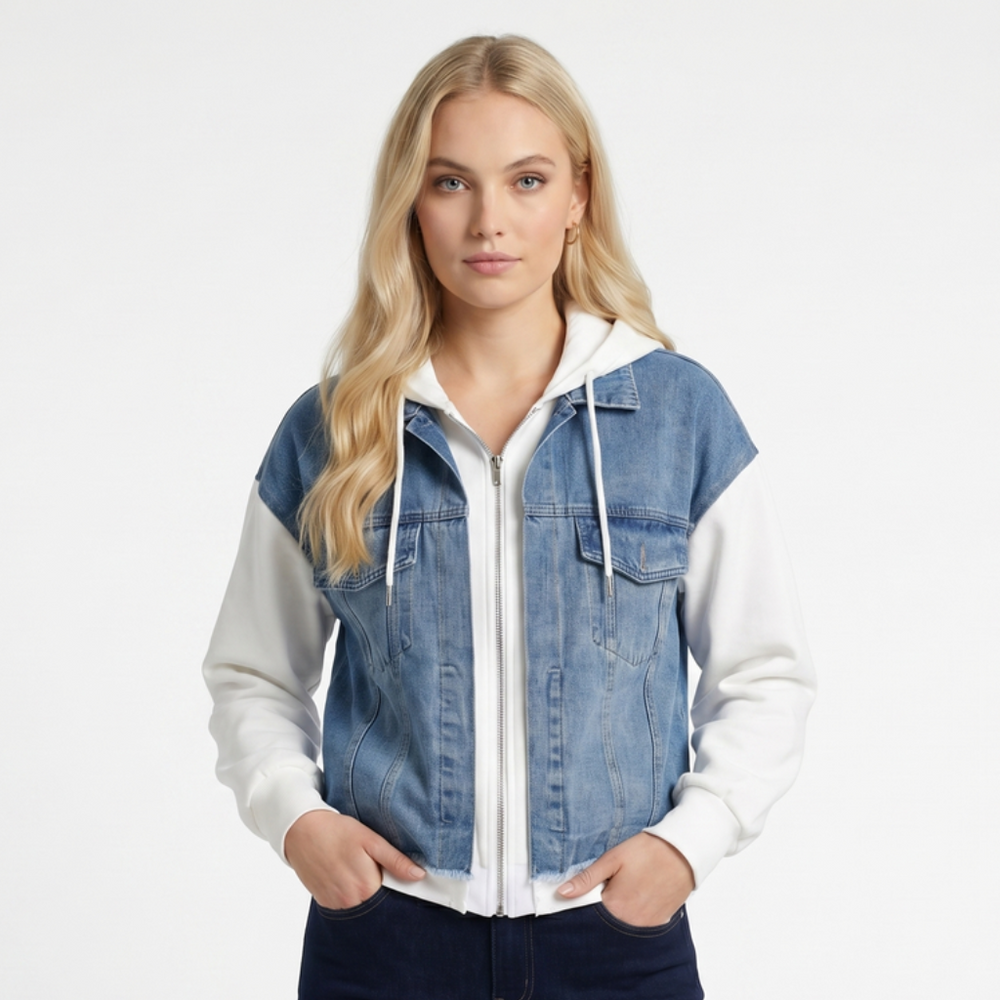 Riley Layered Denim Jacket