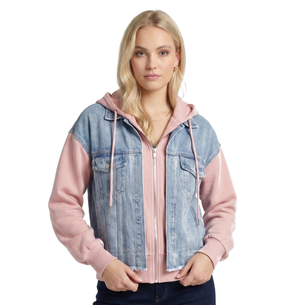 Riley Layered Denim Jacket