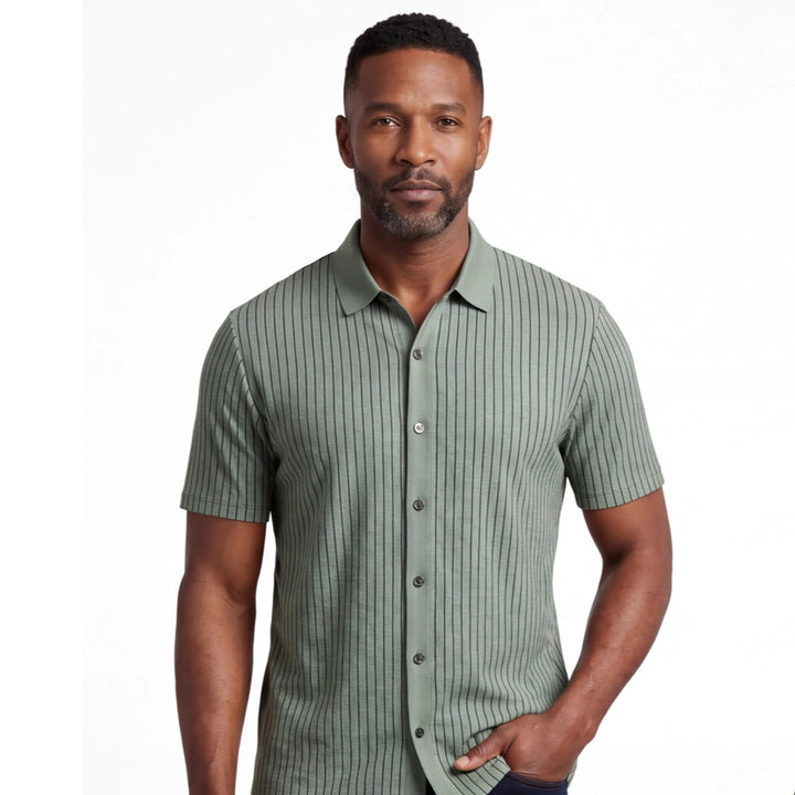 Hudson Striped Short Sleeve Shirt