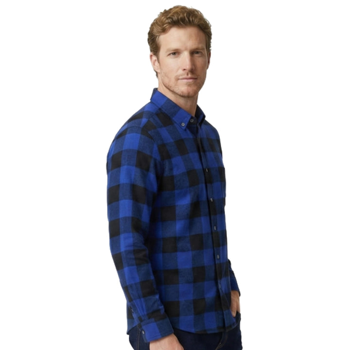 Barrett Cotton Plaid Shirt