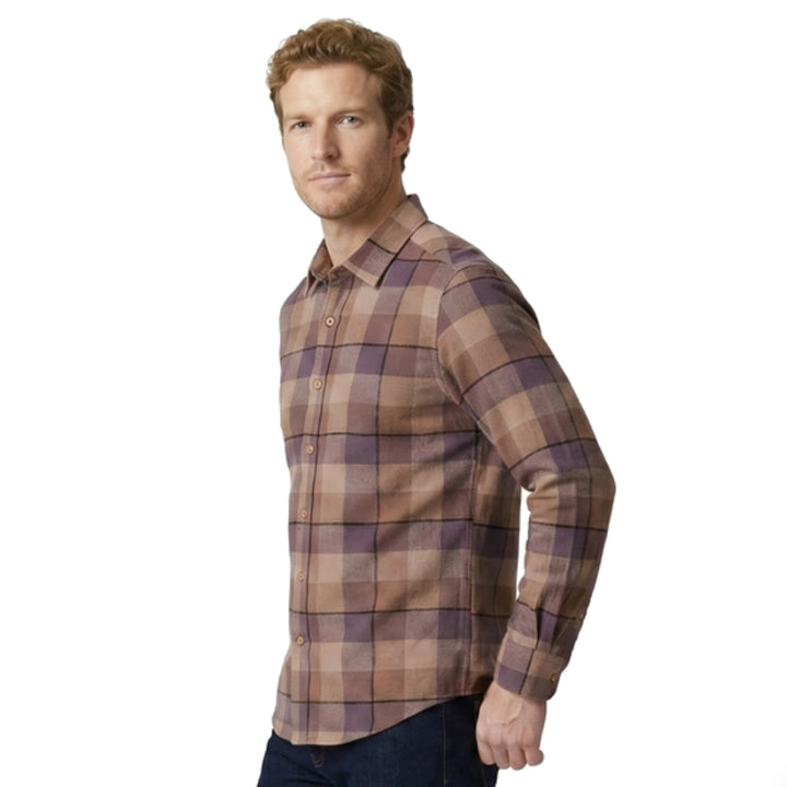 Barrett Cotton Plaid Shirt