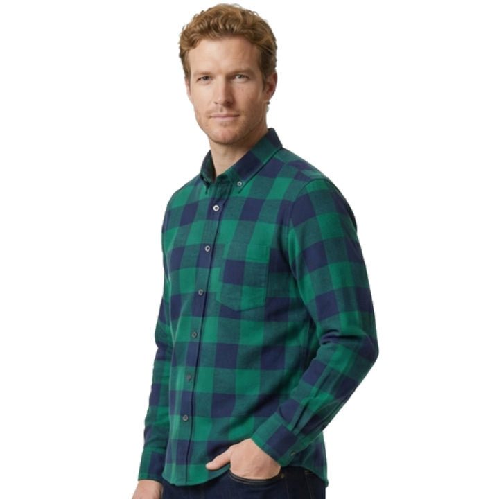 Barrett Cotton Plaid Shirt