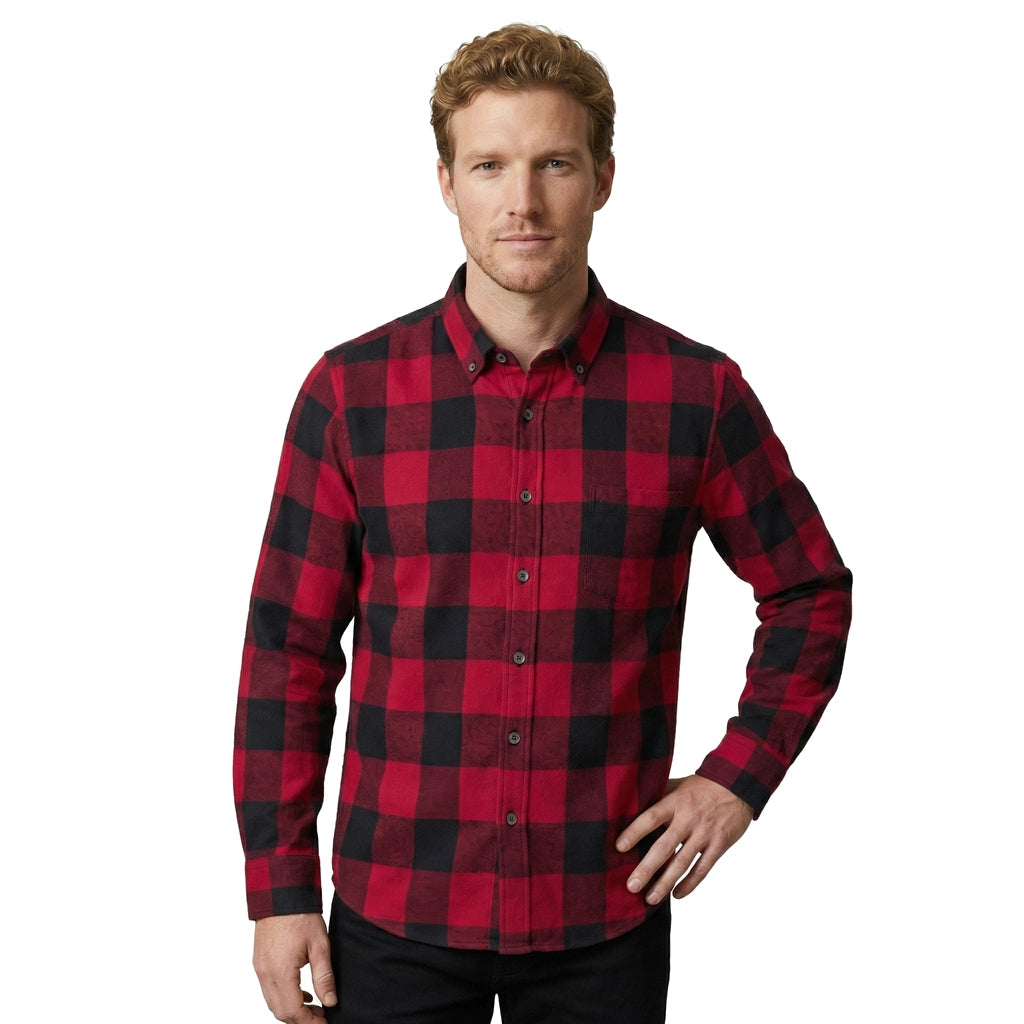 T0C01045 Barrett Cotton Plaid Shirt 4