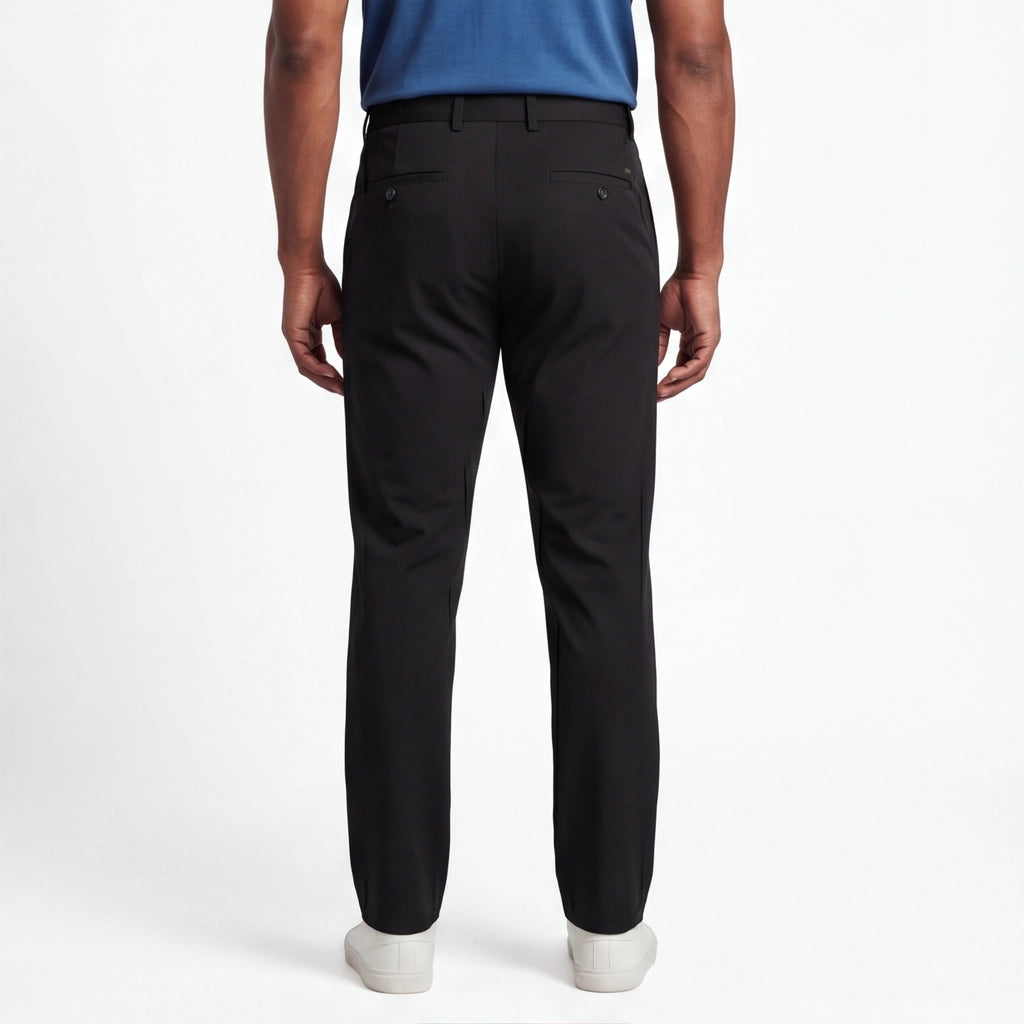 Black Hudson High-Rise Stretch Trousers 4