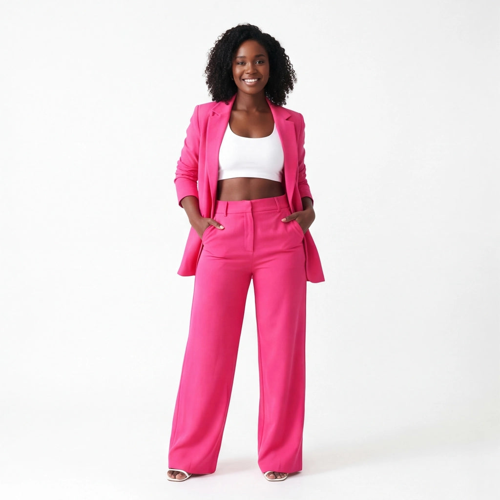 Rose Elara Vance Trouser Set 1