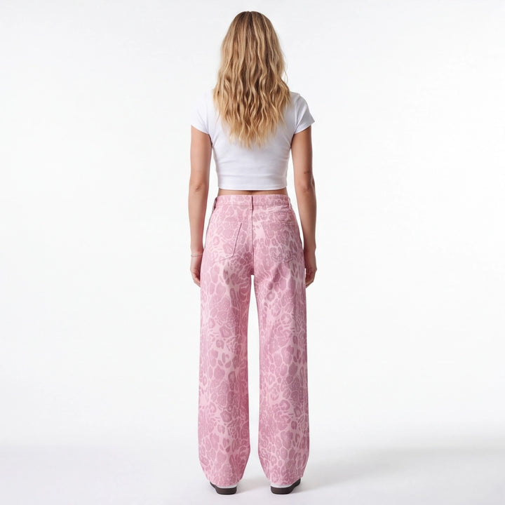 Pink Leopard Sasha Pink Leopard Jeans 7