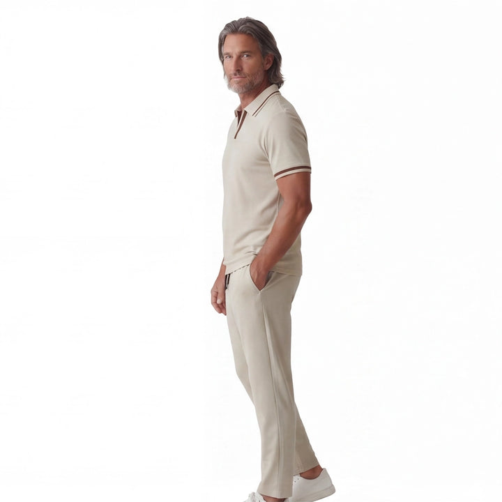 Khaki Set Julian Reed Straight Trousers 2