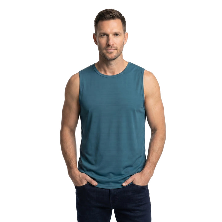 Peacock Green Caleb Mesh Performance Vest 2