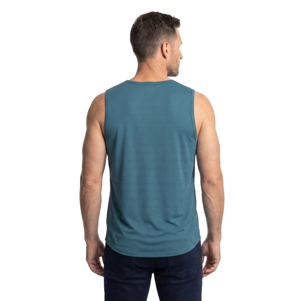 Peacock Green Caleb Mesh Performance Vest 1
