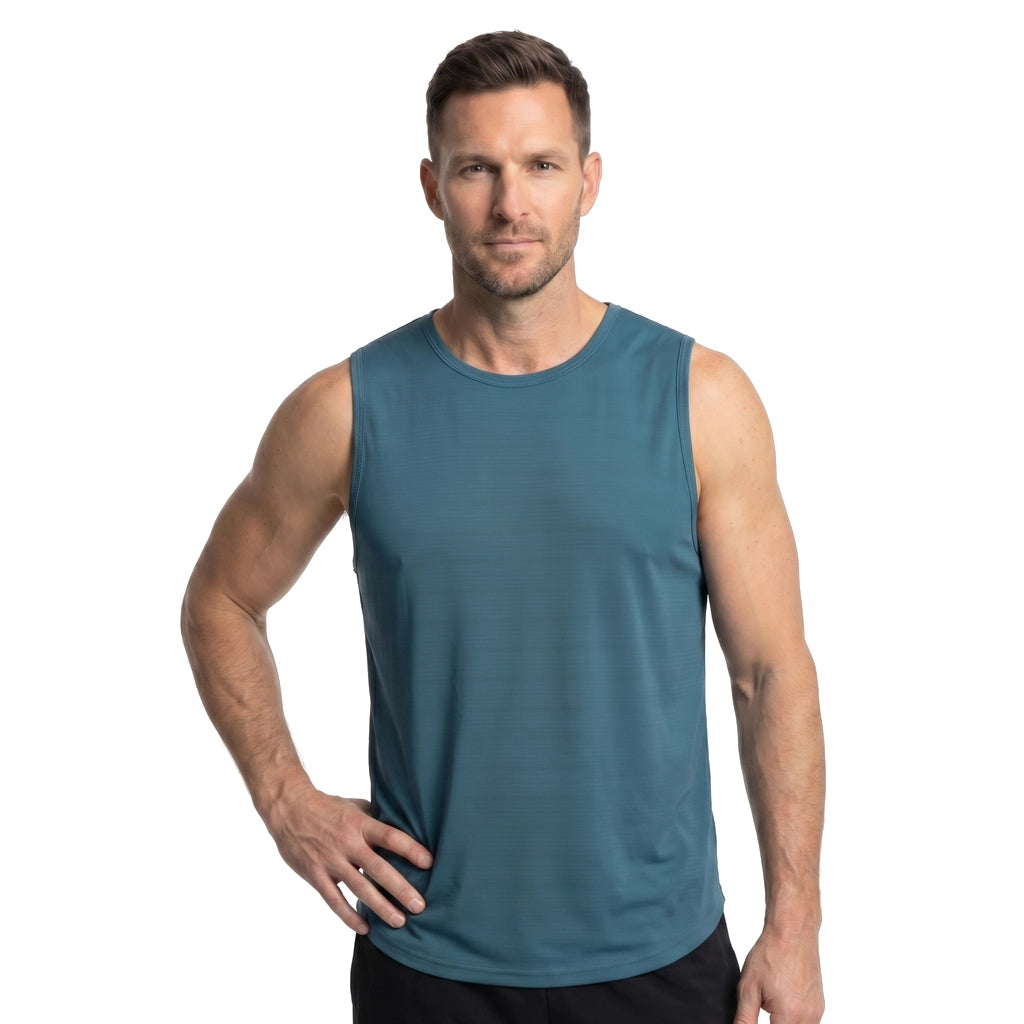 Peacock Green Caleb Mesh Performance Vest 3