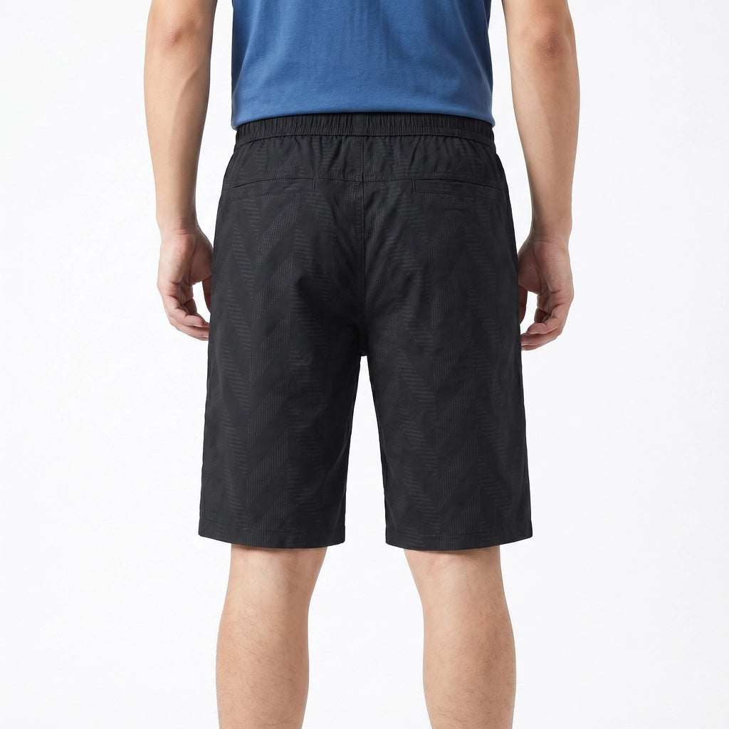 Dark Blue Hudson Cotton Cargo Shorts 1