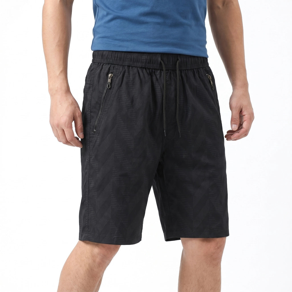 Dark Blue Hudson Cotton Cargo Shorts 2