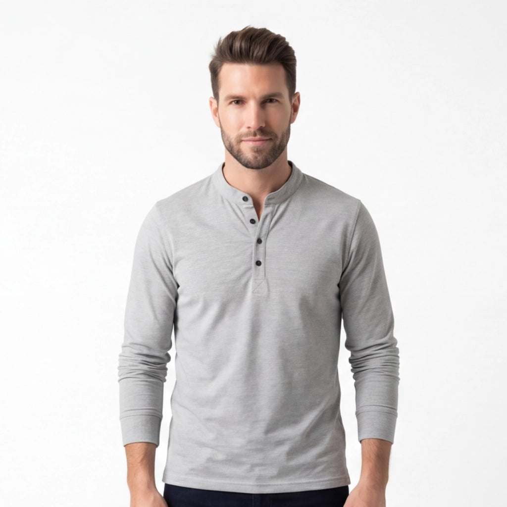 Arthur Cotton Mock-Neck Top