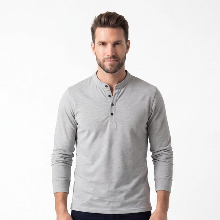 Arthur Cotton Mock-Neck Top