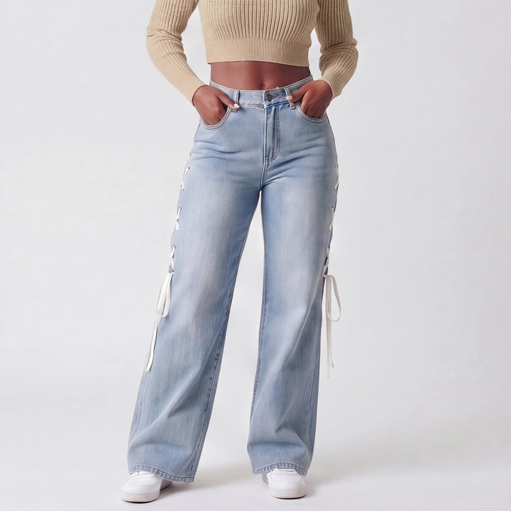 Jaxon Cotton Wide Jeans