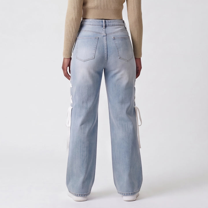 Jaxon Cotton Wide Jeans