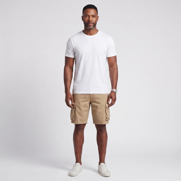 Hudson Cotton Cargo Shorts