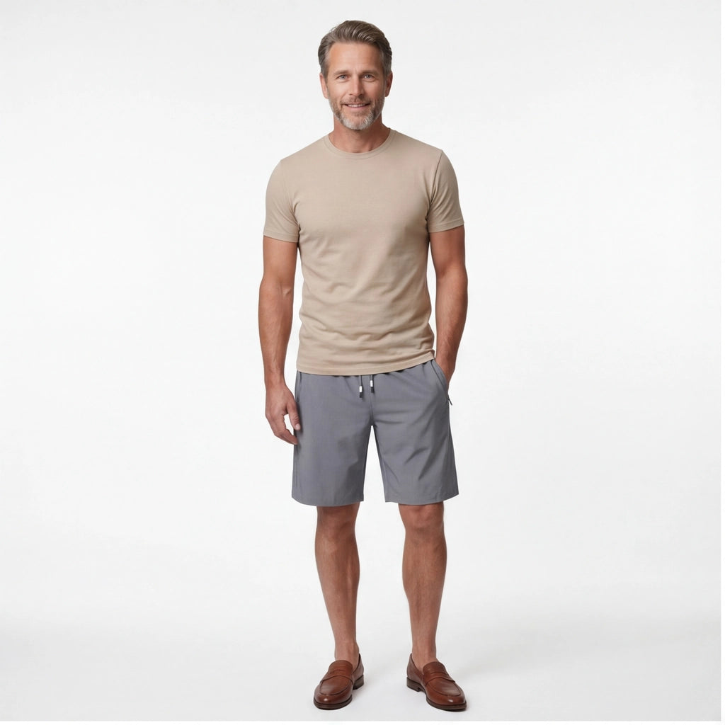 Gray Hudson Quick-Dry Mesh Shorts 6
