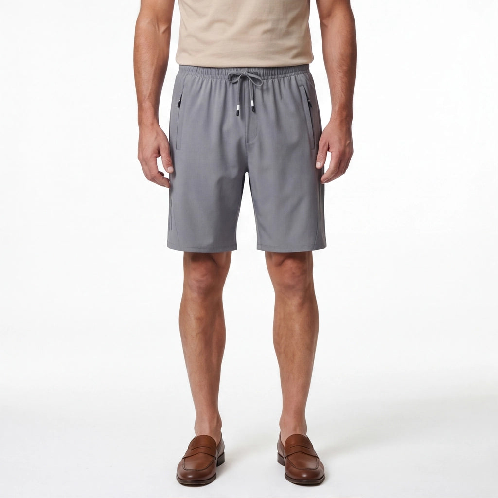 Gray Hudson Quick-Dry Mesh Shorts 5