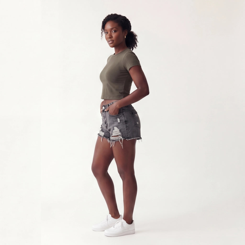 Emma  Denim Shorts