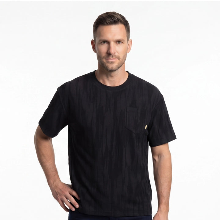 Walter Textured Cotton T-Shirt