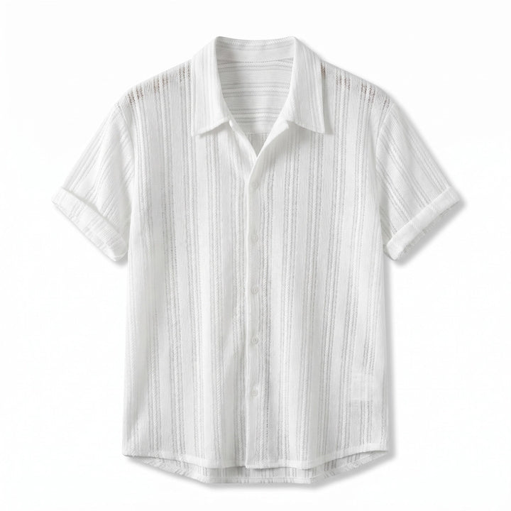 Bryant Cut-Out Short-Sleeve Shirt