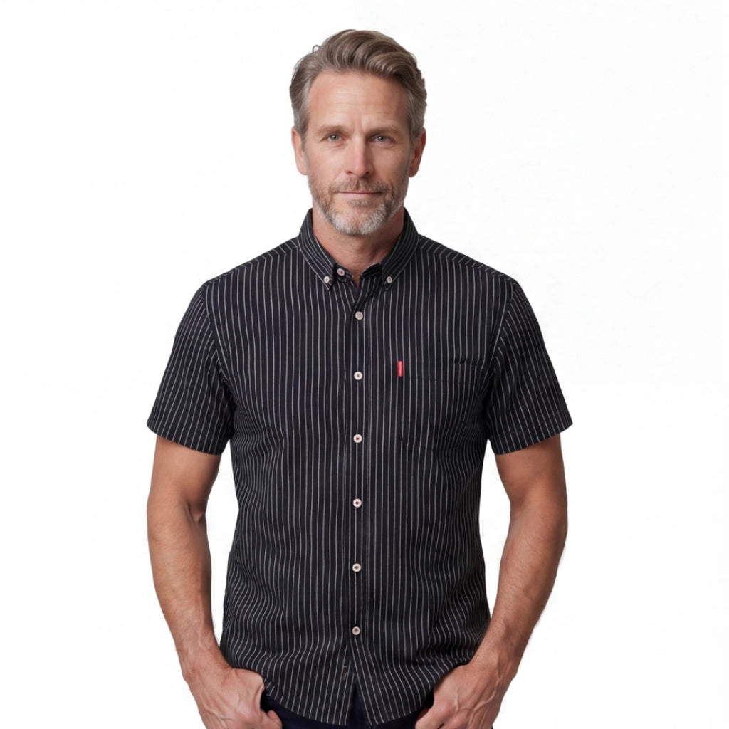 Penrose Striped Cotton Shirt