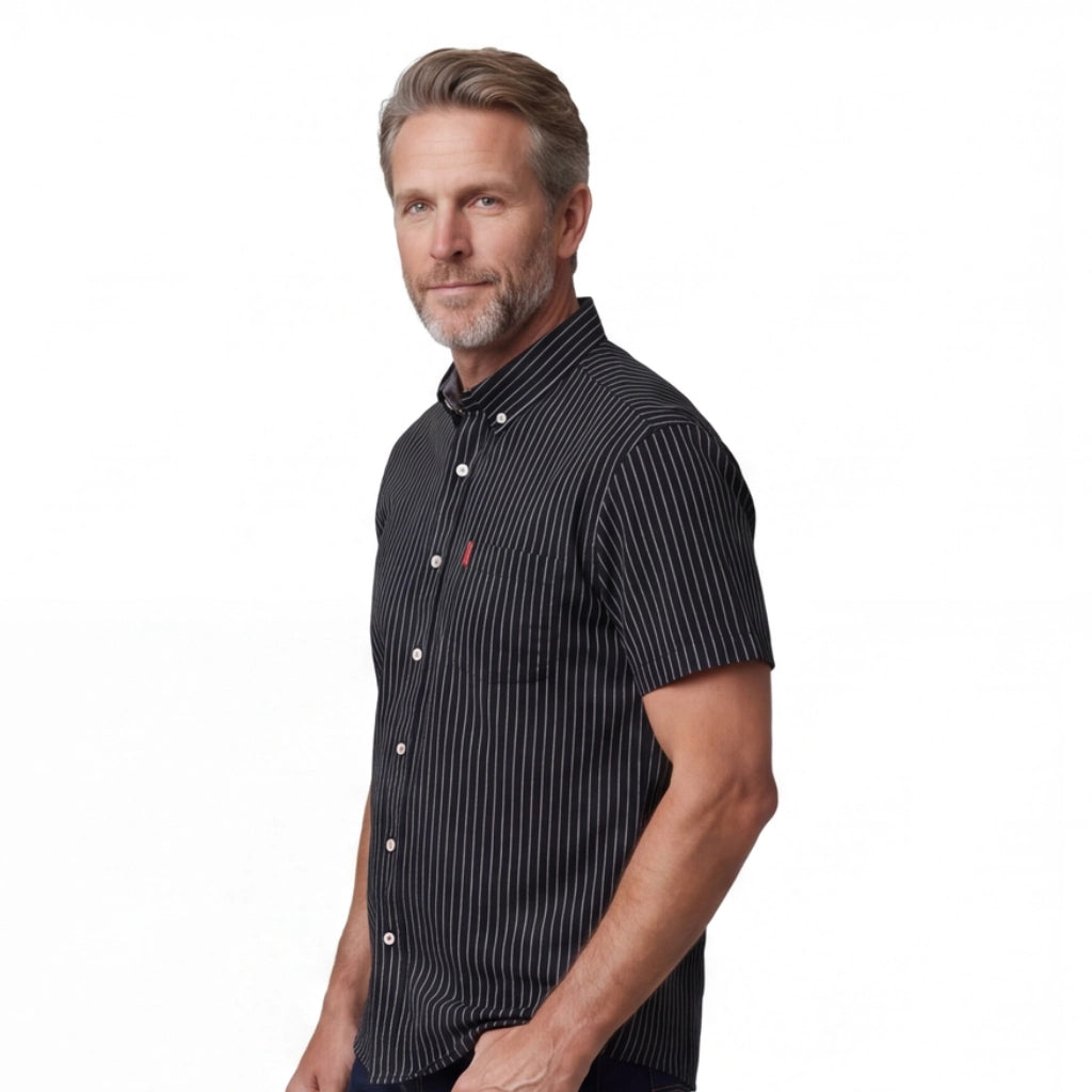 Penrose Striped Cotton Shirt