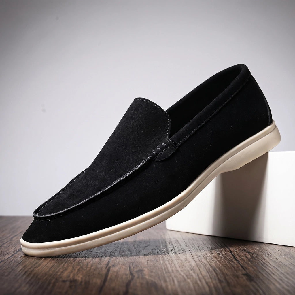 Black Lorenzo Loafers 1
