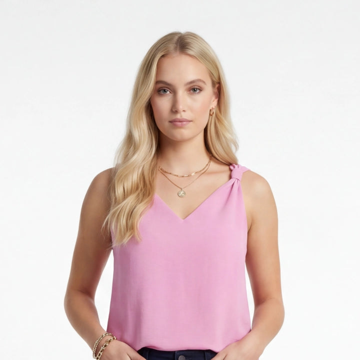 Stanhope Bow Print Camisole