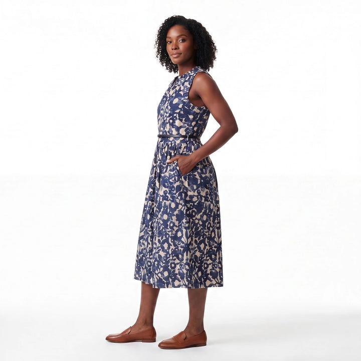Patton Cotton Poplin Midi Dress