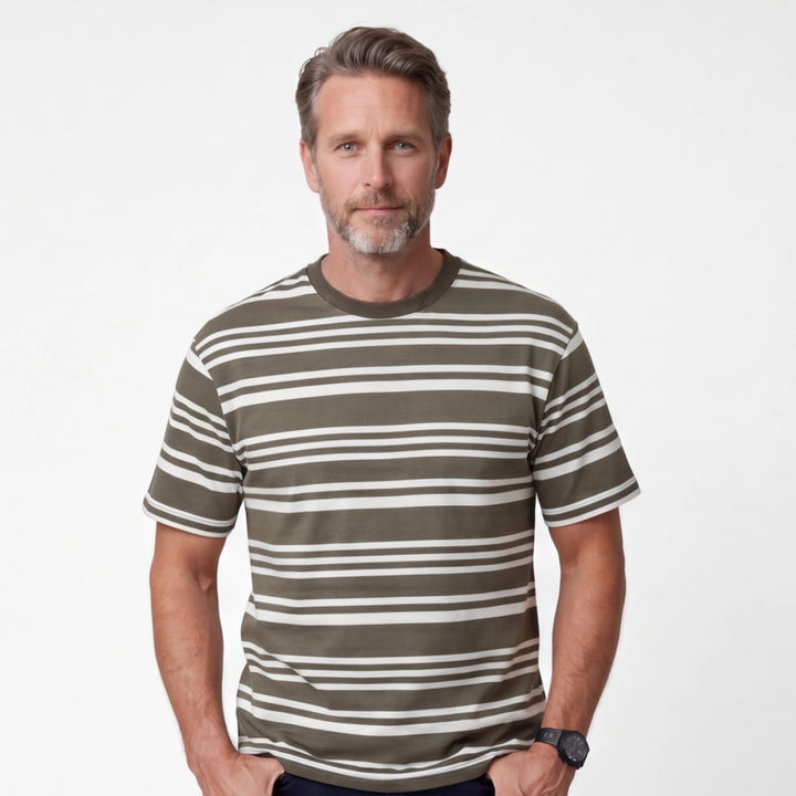 Fielding Striped Cotton T-Shirt