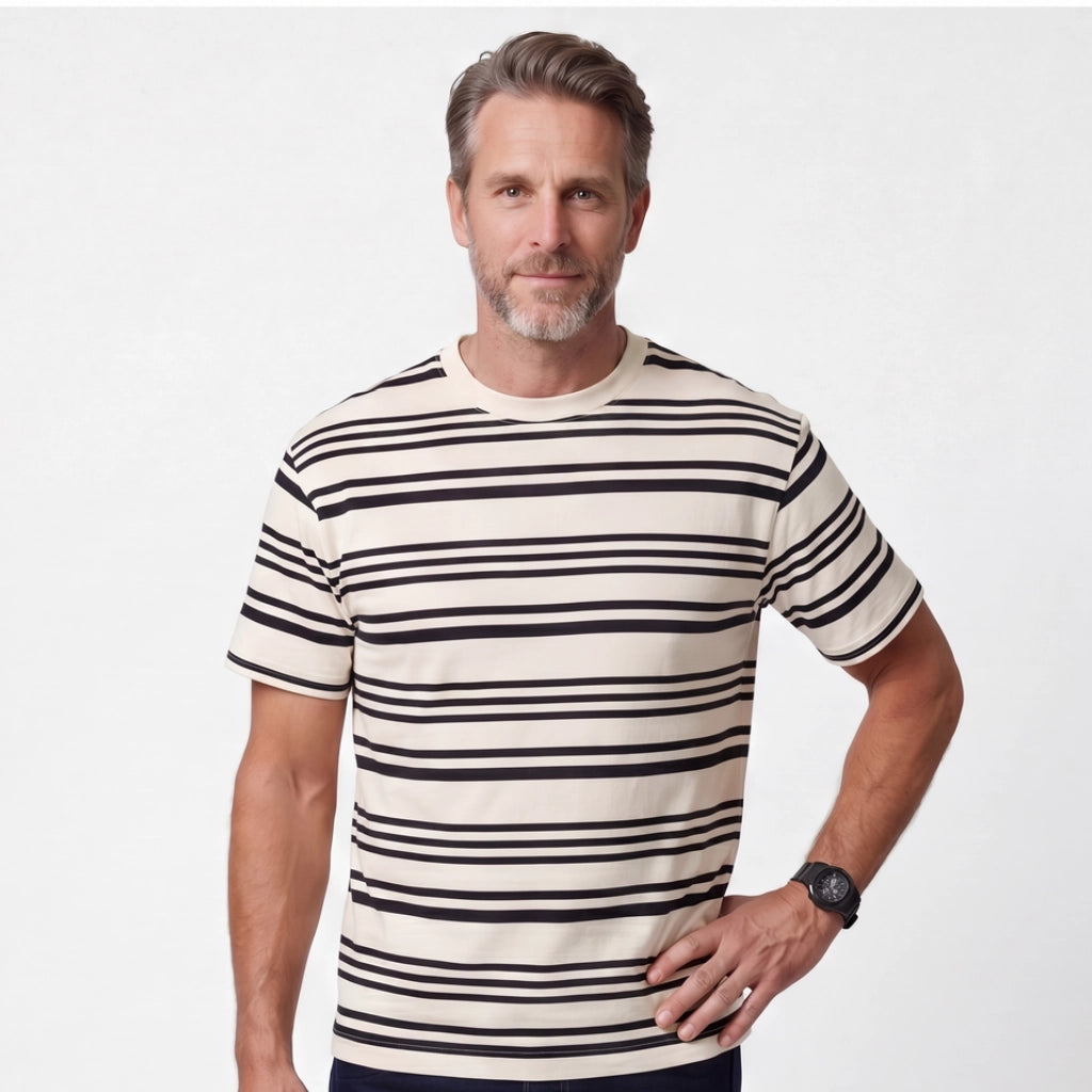 Fielding Striped Cotton T-Shirt