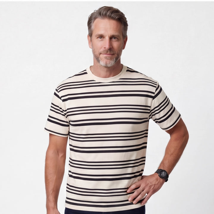 Fielding Striped Cotton T-Shirt