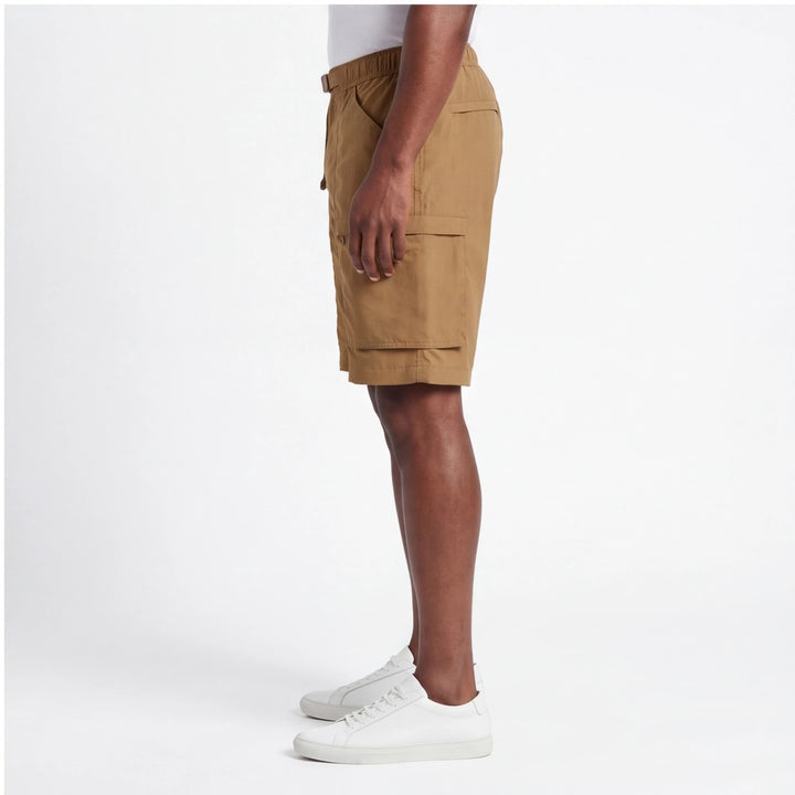 Light Brown Maximilian Quick-Dry Cargo Shorts 4