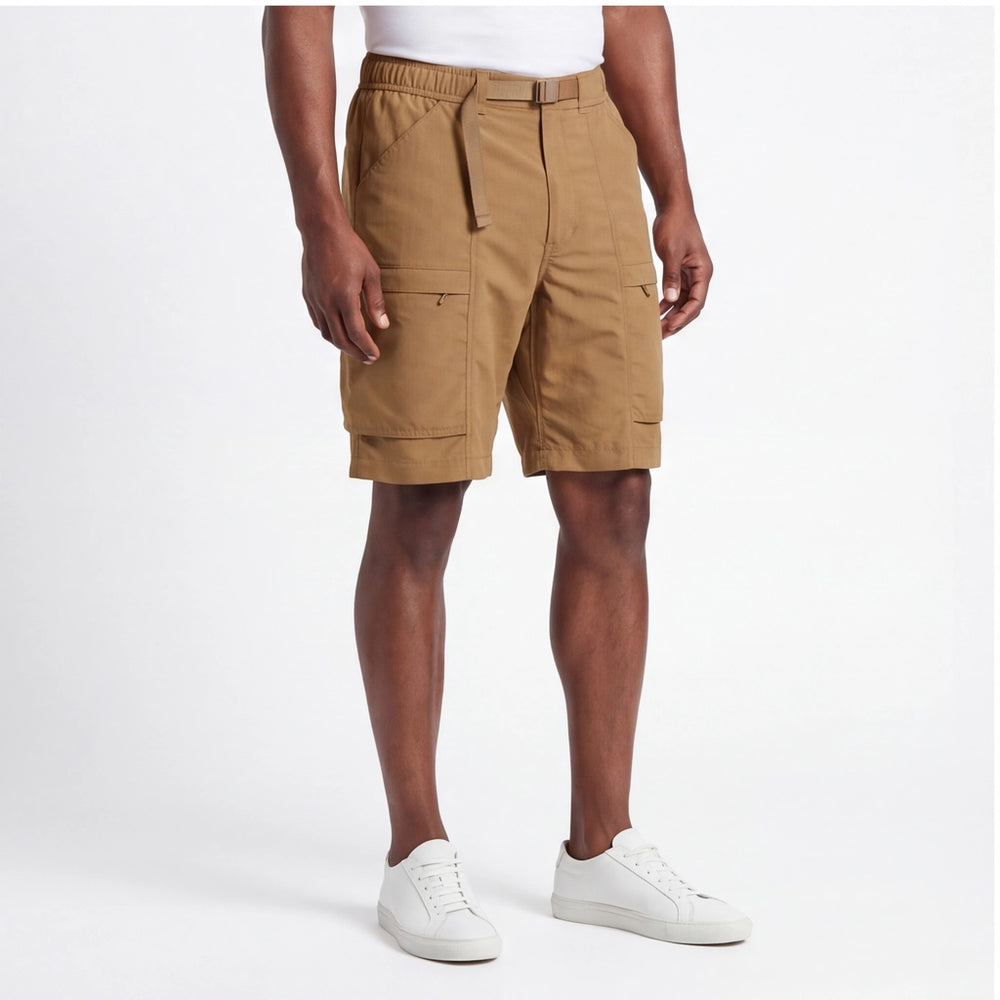 Light Brown Maximilian Quick-Dry Cargo Shorts 2