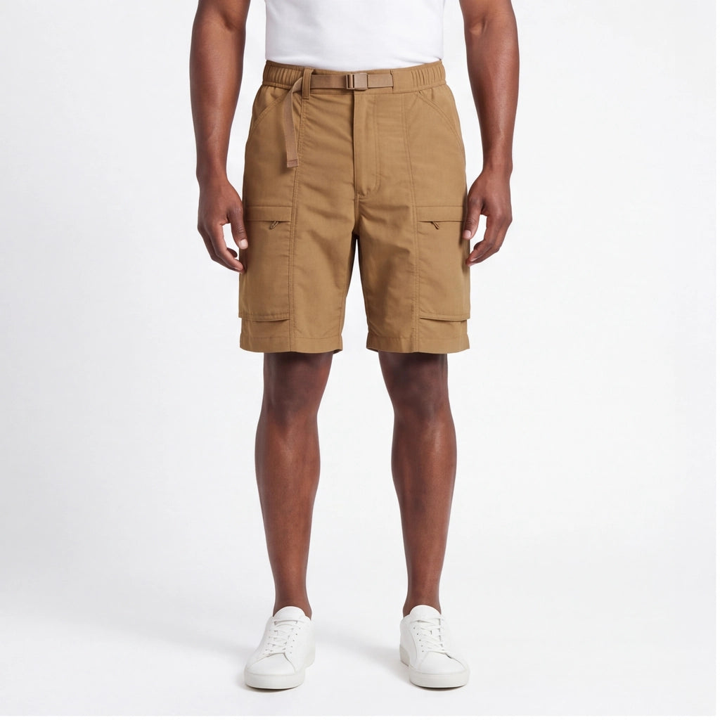 Light Brown Maximilian Quick-Dry Cargo Shorts 2