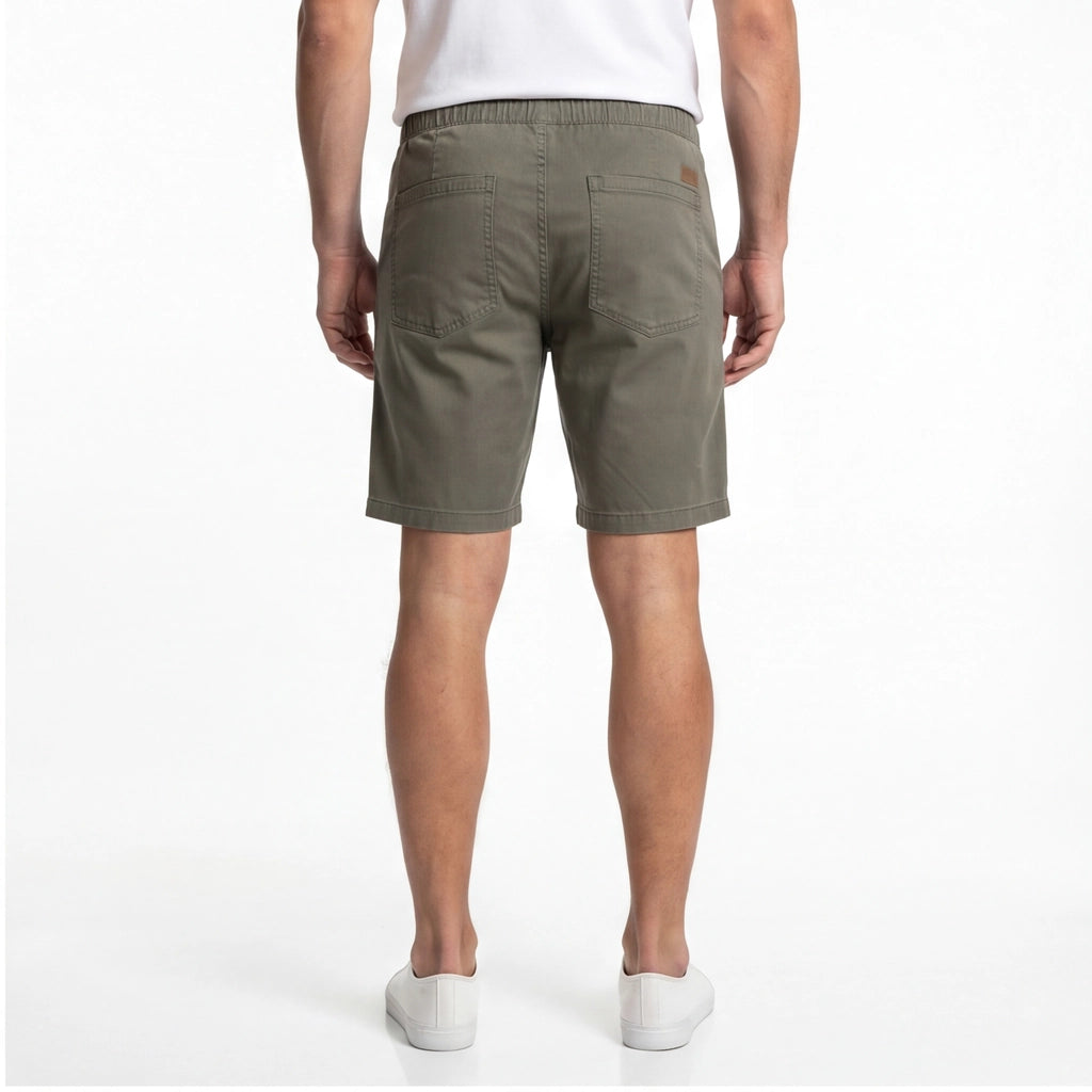 Gray Otis Cotton Cargo Shorts 5