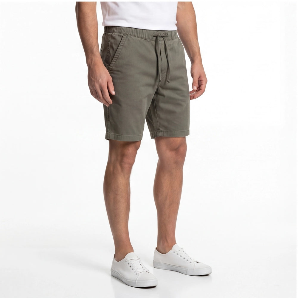 Gray Otis Cotton Cargo Shorts 3