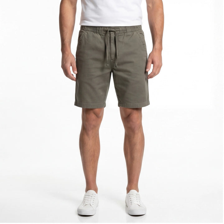 Gray Otis Cotton Cargo Shorts 2