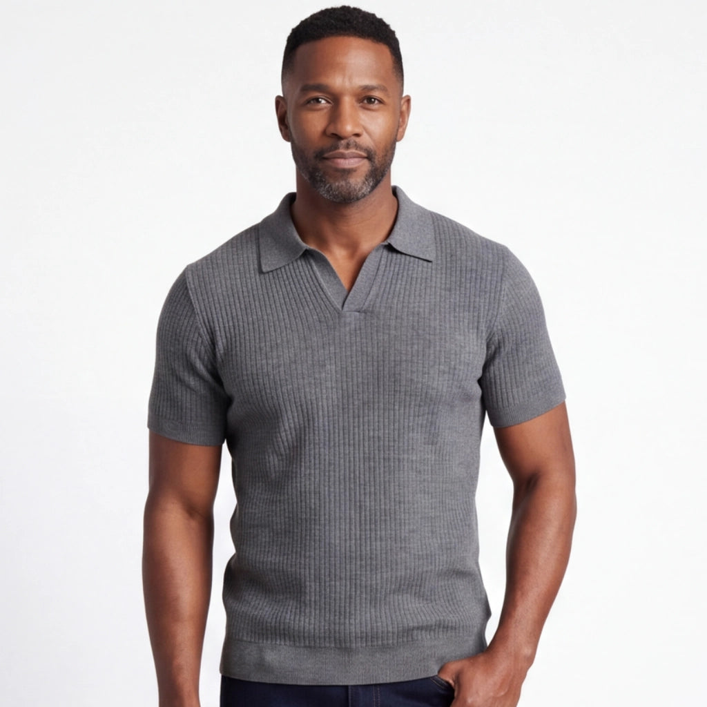 Langston Knit Polo Shirt