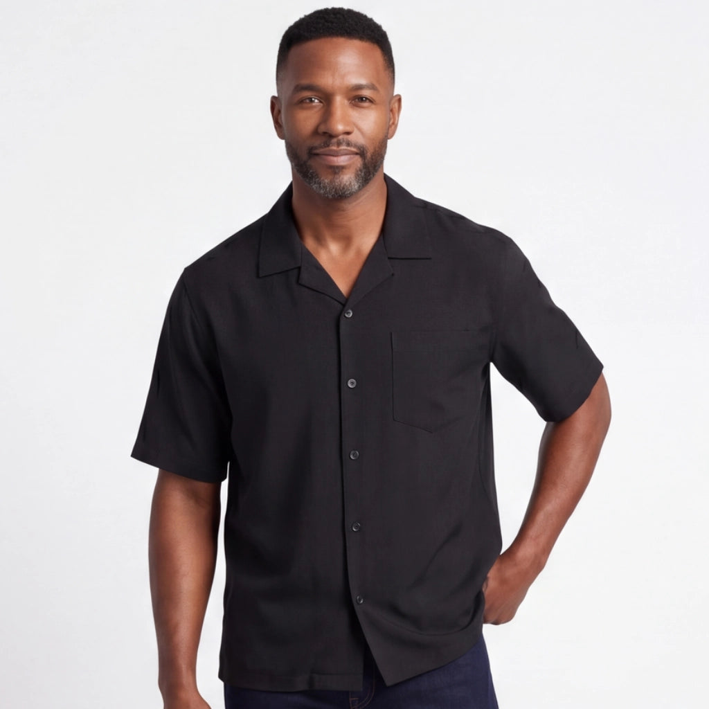 Alessandra Cuban Collar Shirt