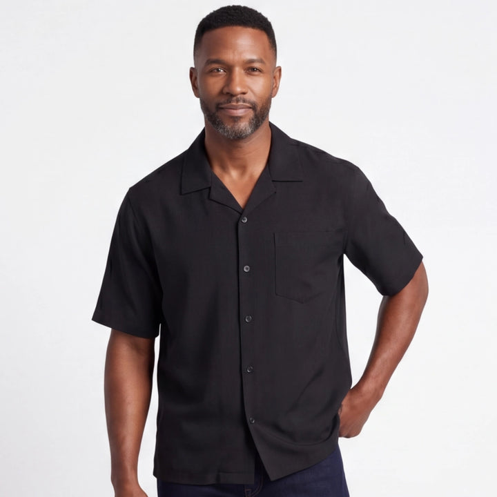 Alessandra Cuban Collar Shirt
