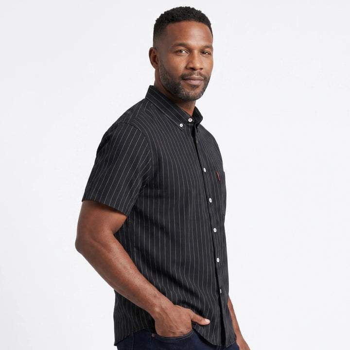 Morrison Striped Short-Sleeve Shirt