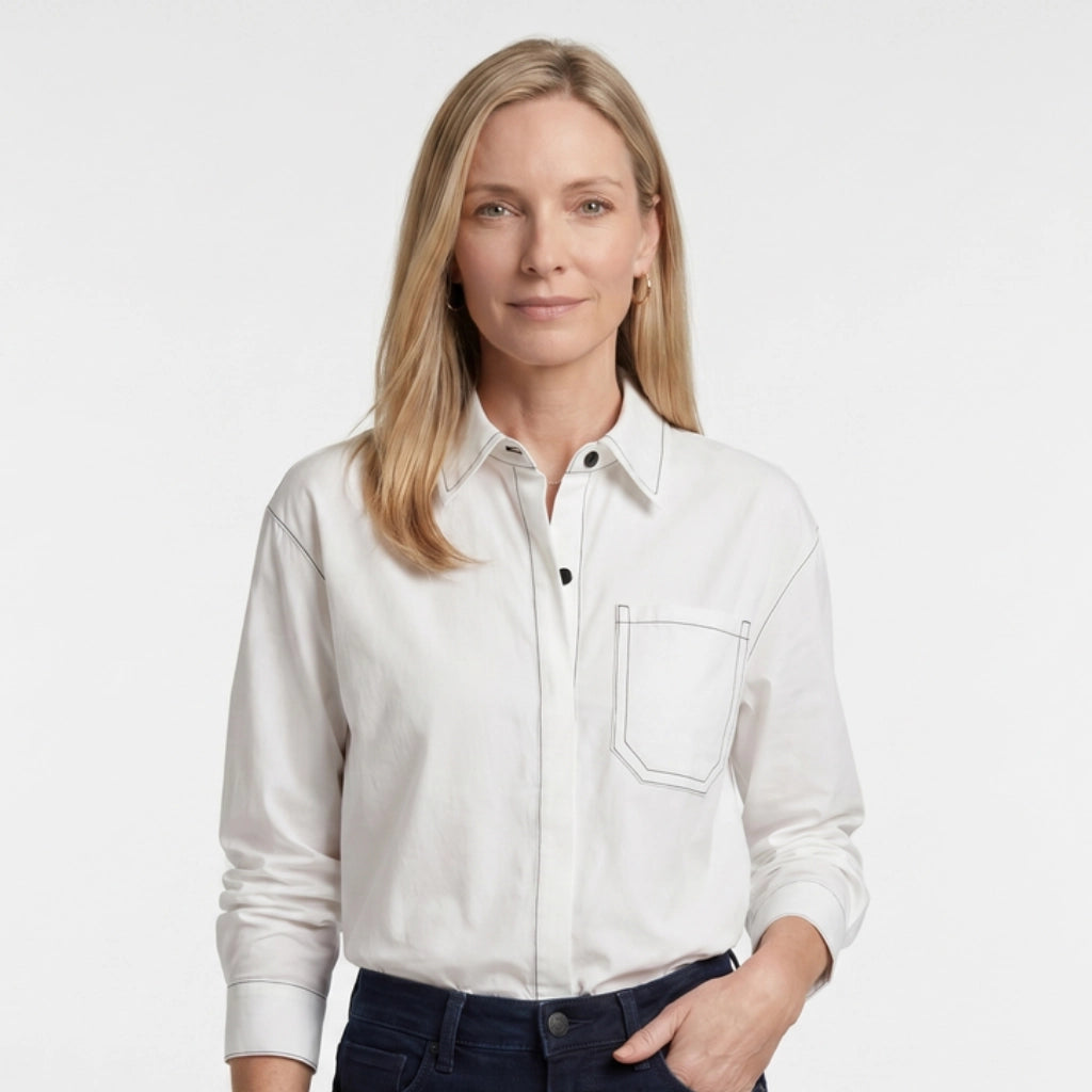 Kipling Oversized Button-Up Shirt